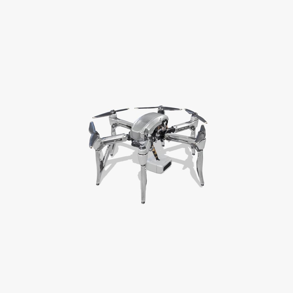 Giant Spider Drone Hexapod Terrain Mapping model pack